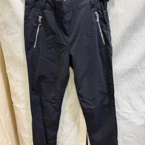 Anatomie women’s Black side zip Pants with Zippered Pockets